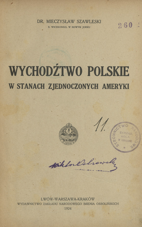 Wychodźtwo polskie w Stanach Zjednoczonych Ameryki
