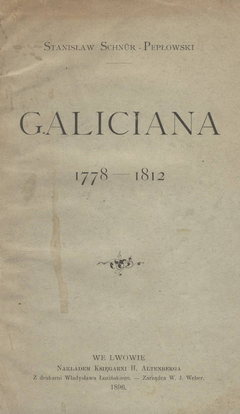 Galiciana 1778-1812