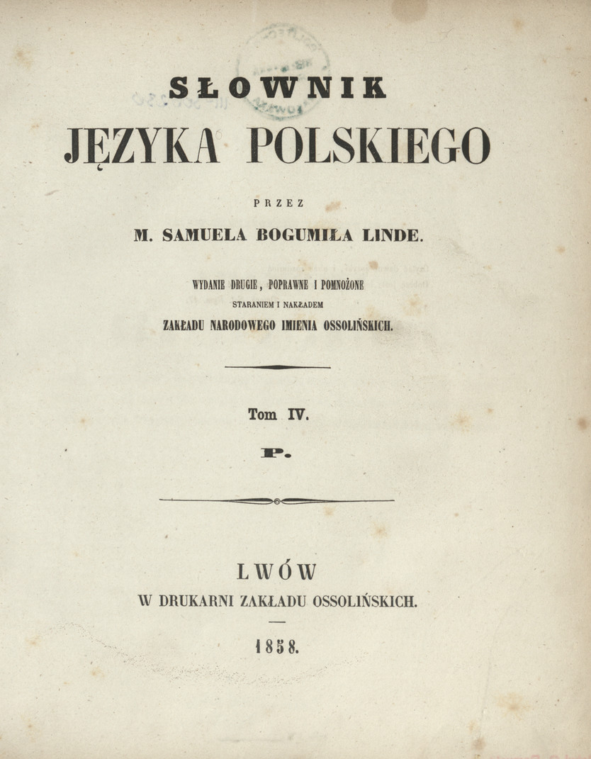 Słownik języka polskiego. T. 4, P.