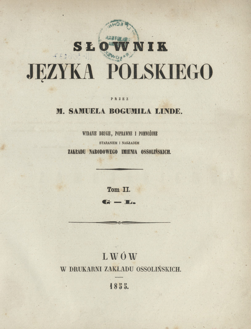 Słownik języka polskiego. T. 2, G - L.