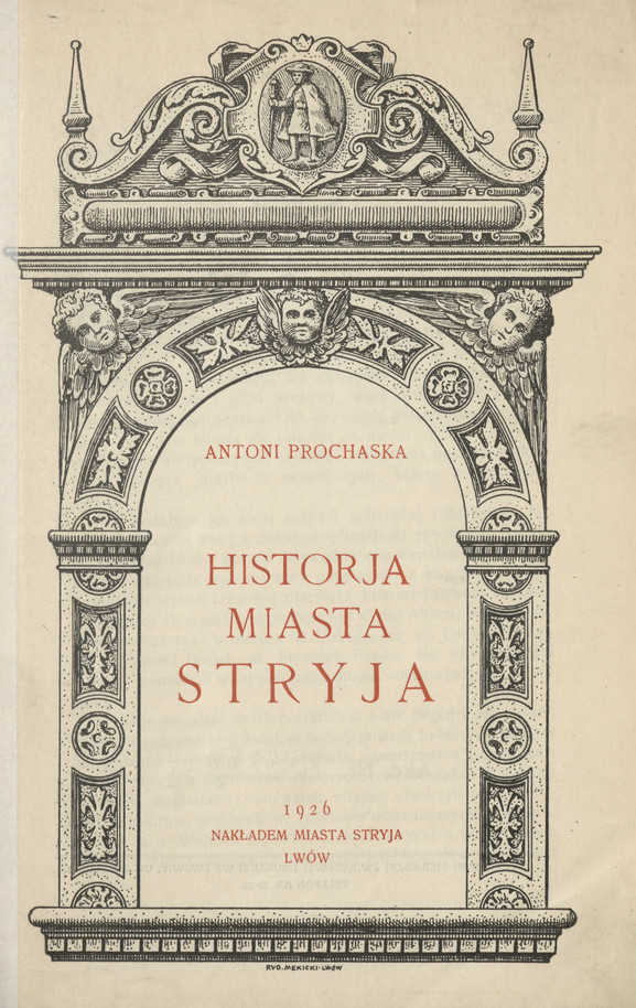 Historja miasta Stryja