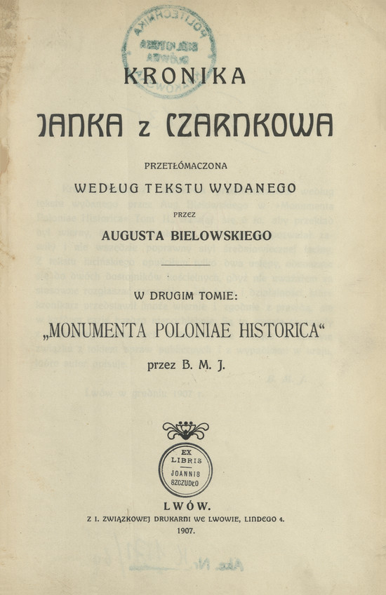 Kronika Janka z Czarnkowa