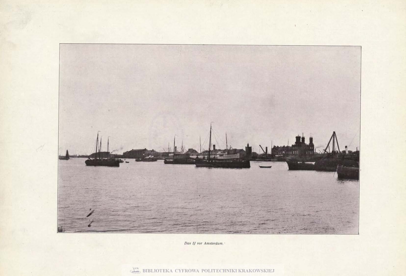 Der Hafen von Amsterdam
