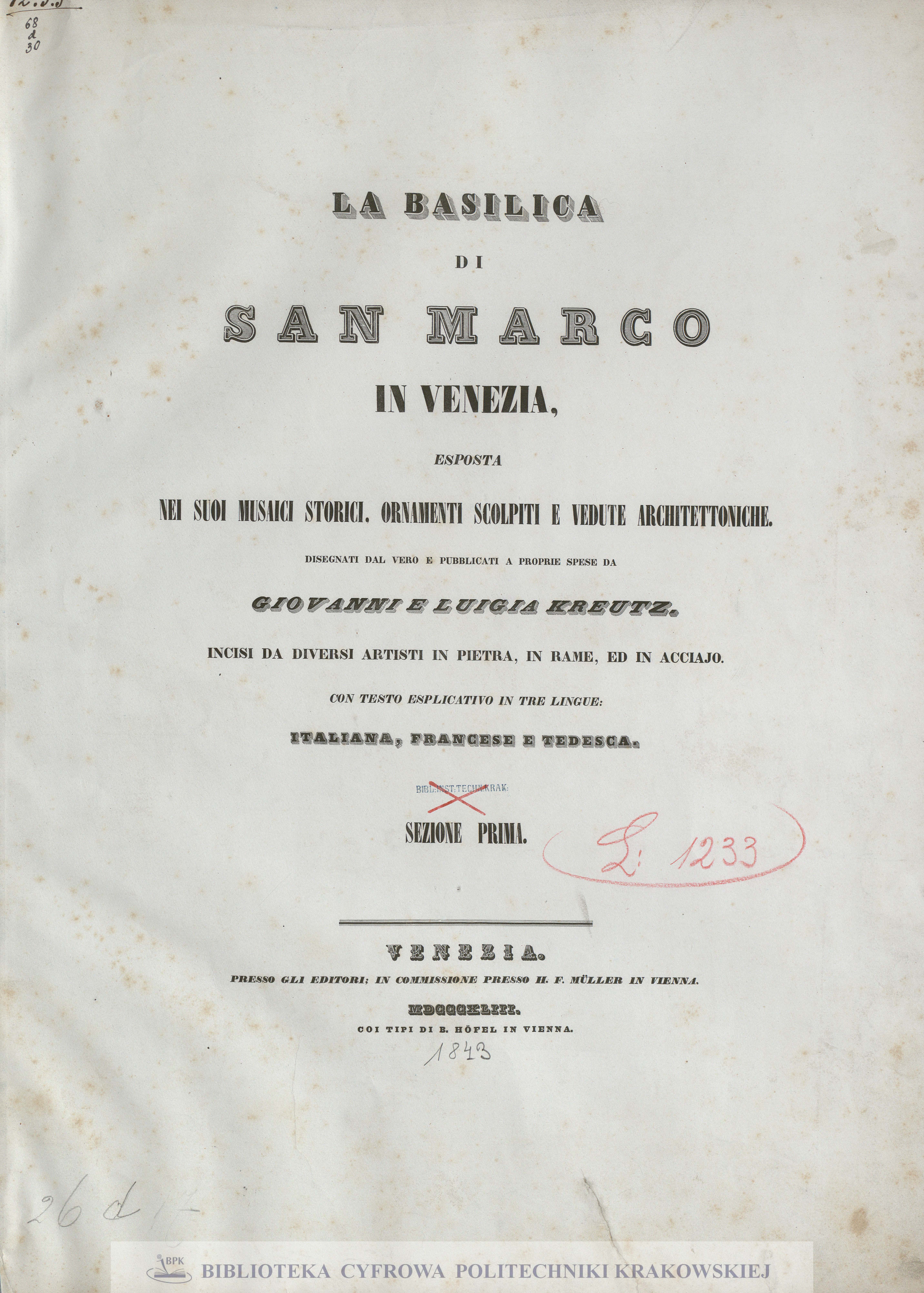 La Basilica di San Marco in Venezia, esposta nei suoi musaici storici, ornamenti scolptiti e vedute architettoniche. Sez. 1