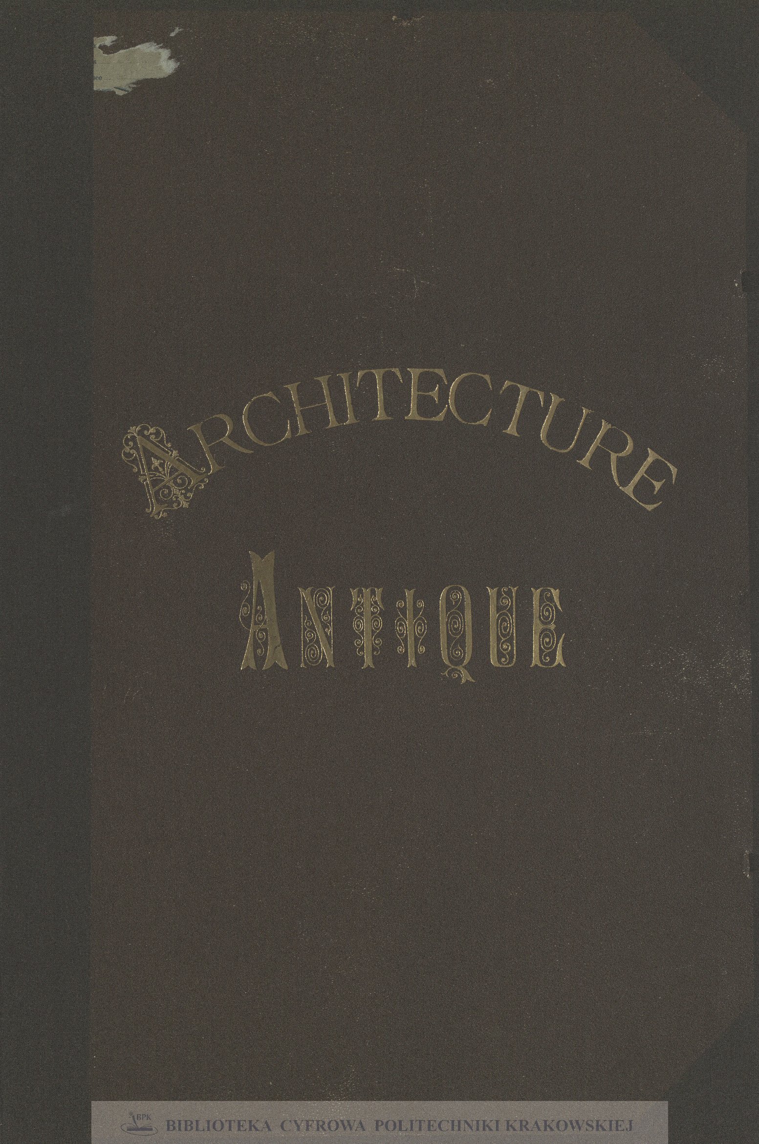Architecture antique