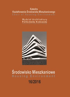 Środowisko Mieszkaniowe = Housing Enviroment, nr 16