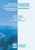 Technical Transactions iss. 24. Environmental Engineering iss. 2-Ś