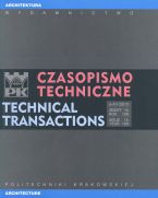 Czasopismo Techniczne z. 15. Architektura z. 5-A1