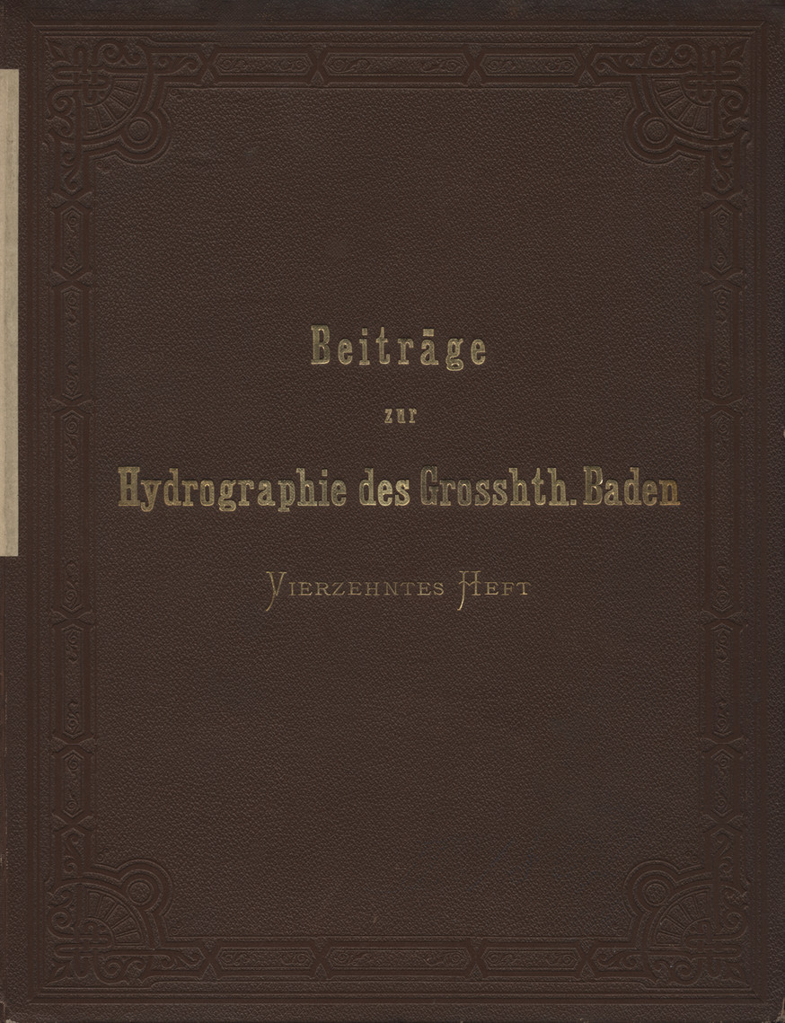 Beiträge zur Hydrographie des Grossherzogtums Baden, 1908