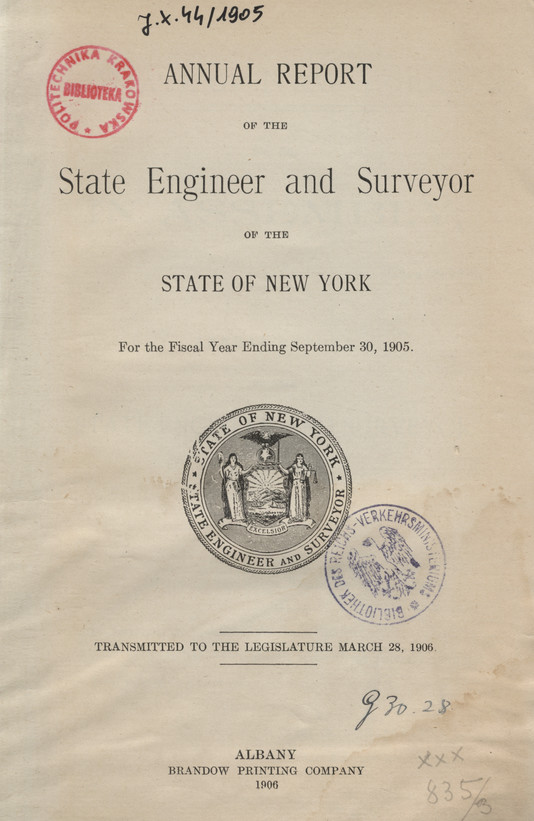 Annual report of the State Engineer and Surveyor for the Fiscal Year Ending September 30, 1095