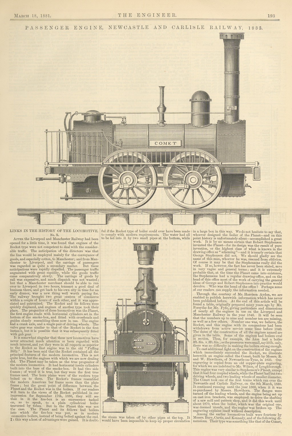 The Engineer, Vol.51, 18 March