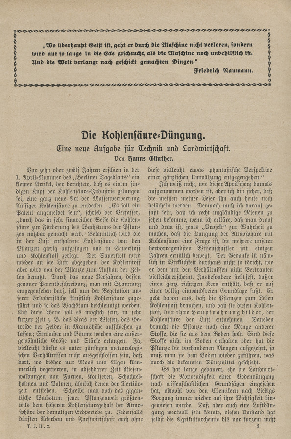 Jahrbuch der Technik : Jahrgang III: Das Jahr 1916, H. 2