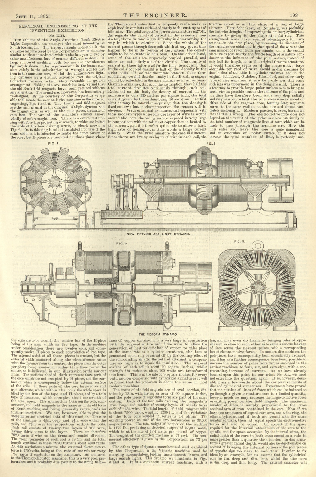 The Engineer, Vol.60, 11 September