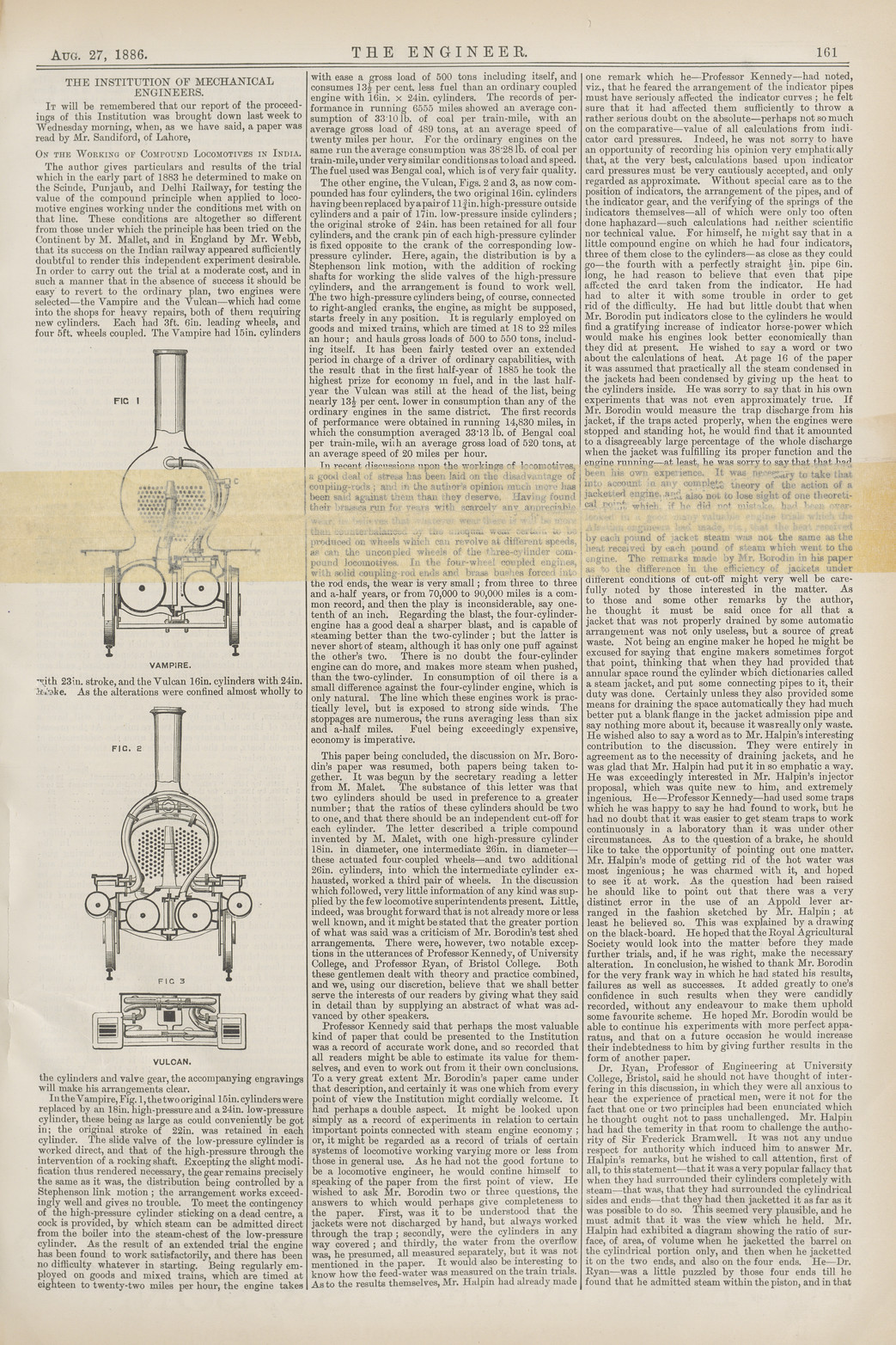 The Engineer, Vol.62, 27 August