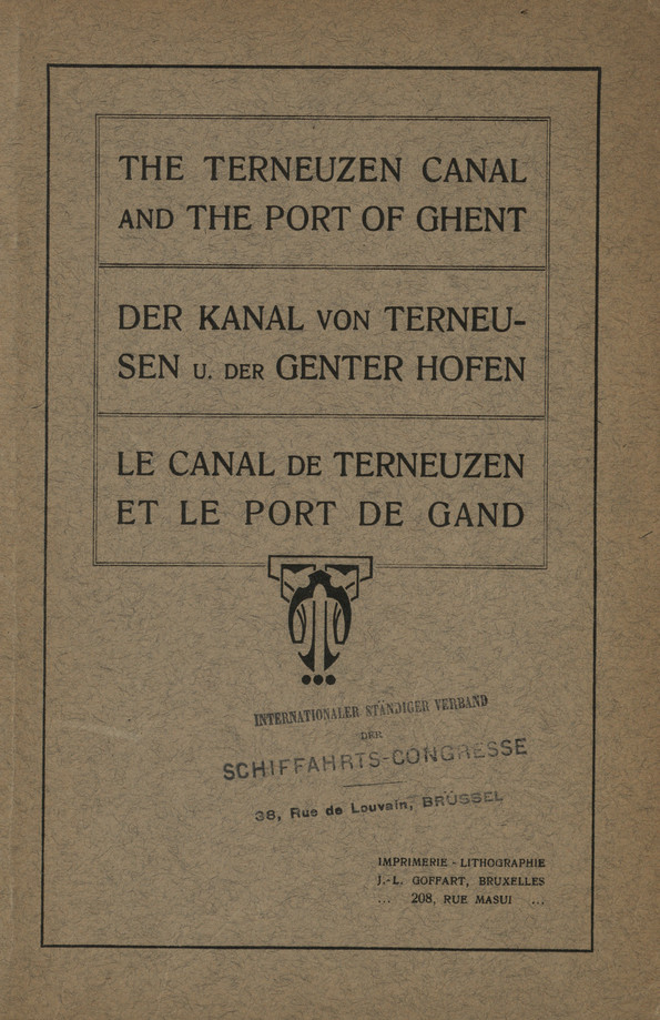 The Terneuzen Canal and the port of Ghent