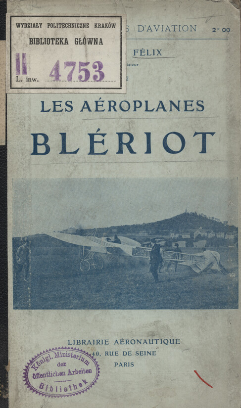 Les aéroplanes Blériot