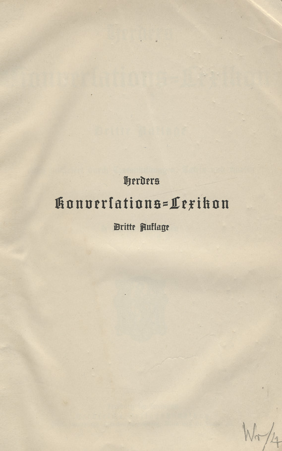 Herders Konversations-Lexikon. Bd. 4, H bis Kombattanten