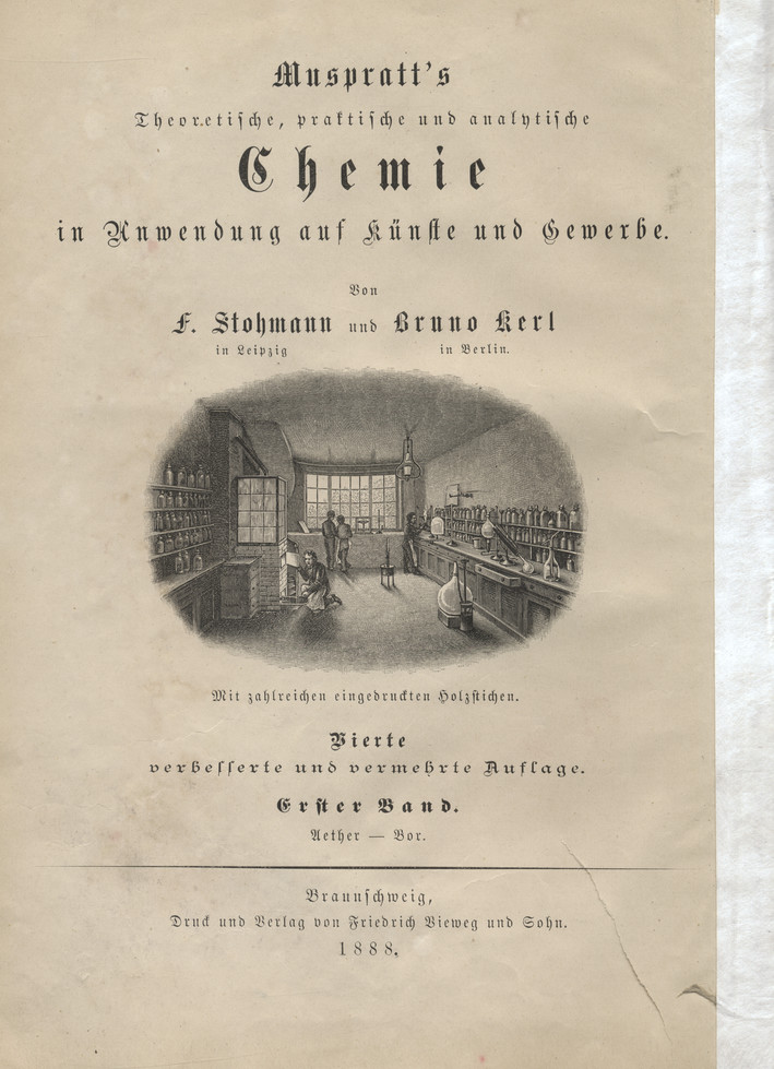 Encyklopädisches Handbuch der technischen Chemie. Bd. 1, Aether- Bor
