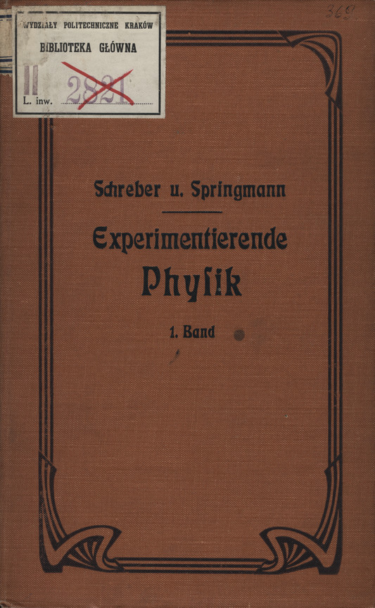 Experimentierende Physik. Bd. 1