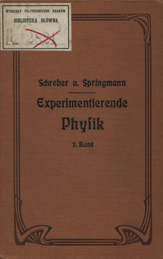 Experimentierende Physik. Bd. 2