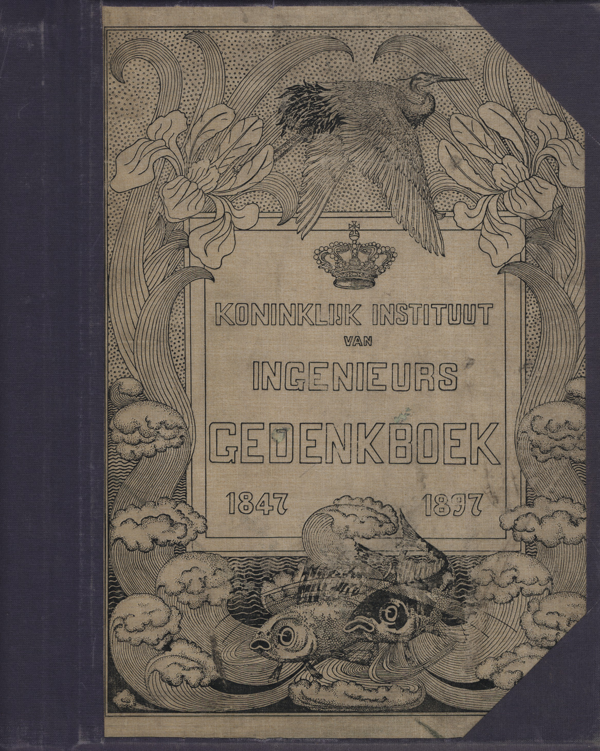 Gedenkboek uitgegeven ter gelegenheit van het vijftigjarig bestaan van het Koninklijk Instituut van Ingenieurs : 1847-1897