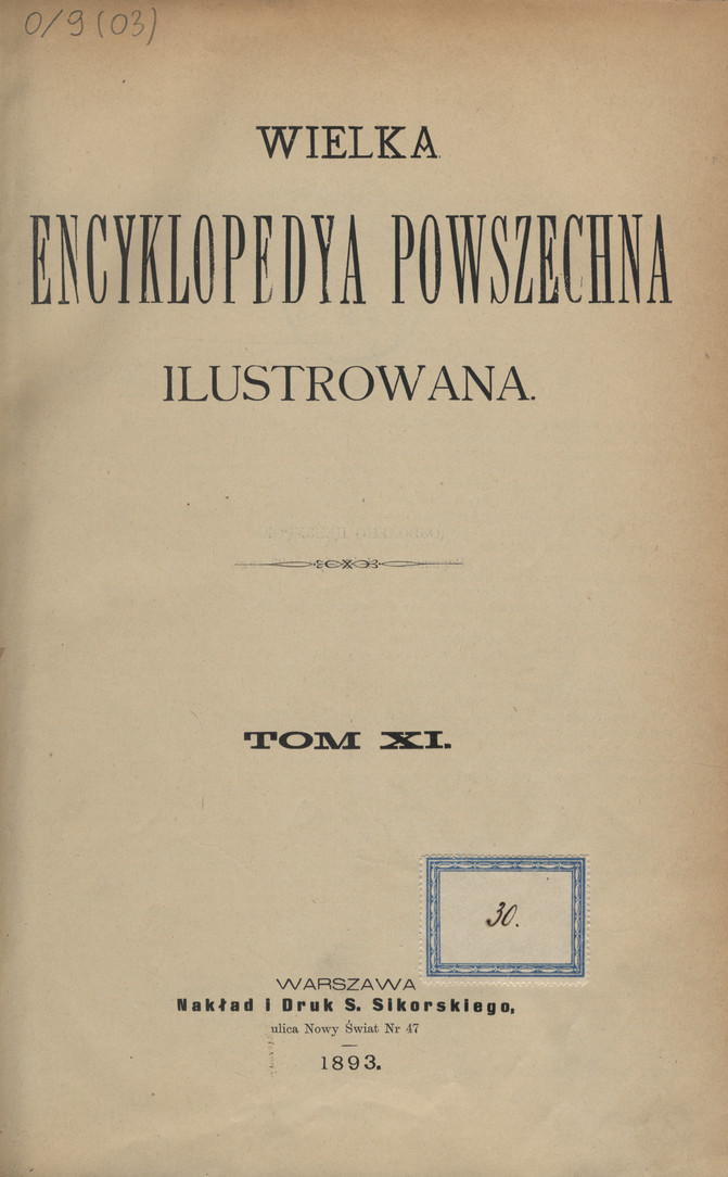 Wielka Encyklopedya Powszechna Ilustrowana. T. 11-[12]