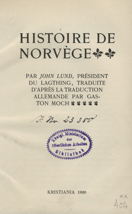 Histoire de Norvège