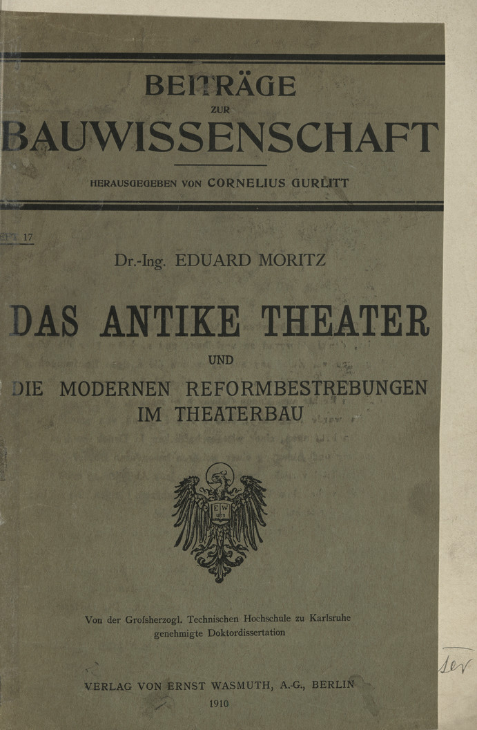 Das Antike Theater und die modernen reformbestrebungen im Theaterbau