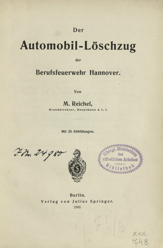 Der Automobil-Löschzug der Berufsfeuerwehr Hannover