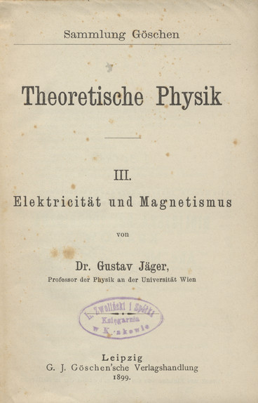 Theoretische Physik. 3, Elektrizität und Magnetismus
