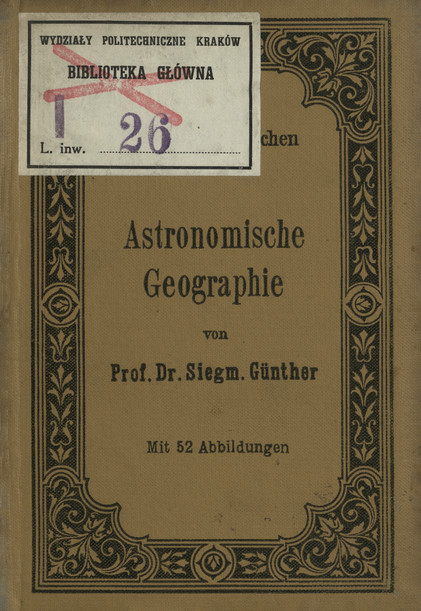 Astronomische Geographie