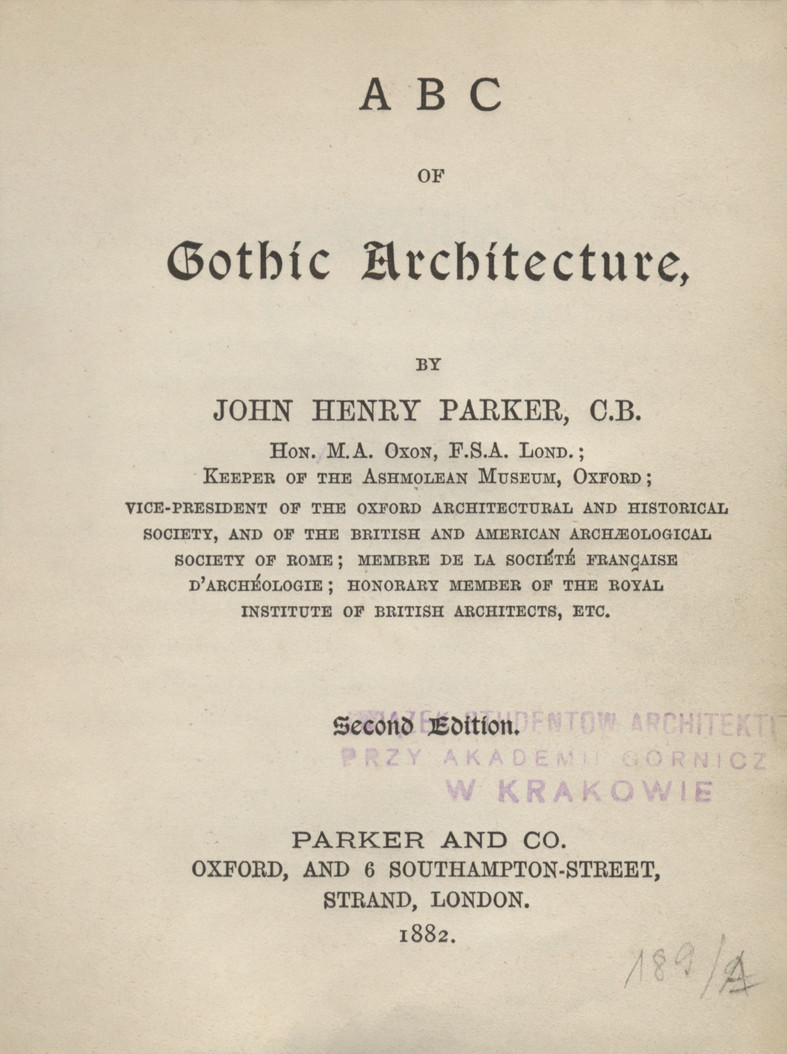 ABC of Gothic architecture