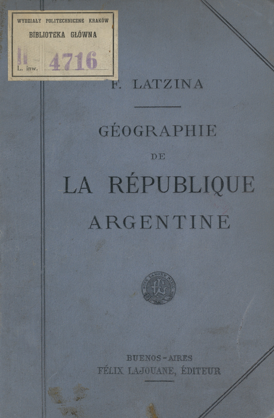 Géographie de la république Argentine