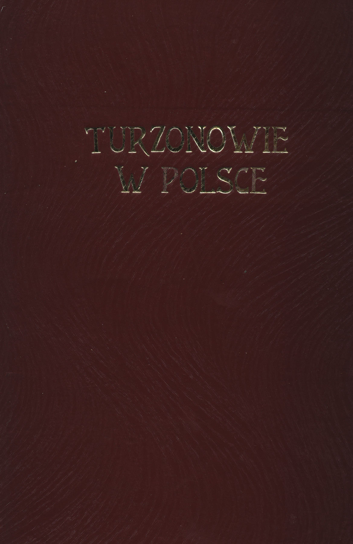 Turzonowie w Polsce : przyczynek do historyi mieszczaństwa