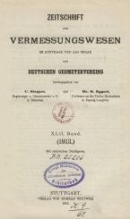 Zeitschrift für Vermessungswesen 1913