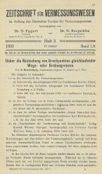Zeitschrift für Vermessungswesen 1931