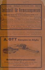 Zeitschrift für Vermessungswesen 1942