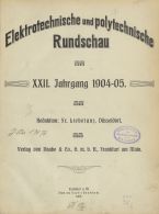 Elektrotechnische Rundschau 1904/1905