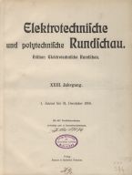Elektrotechnische Rundschau 1906