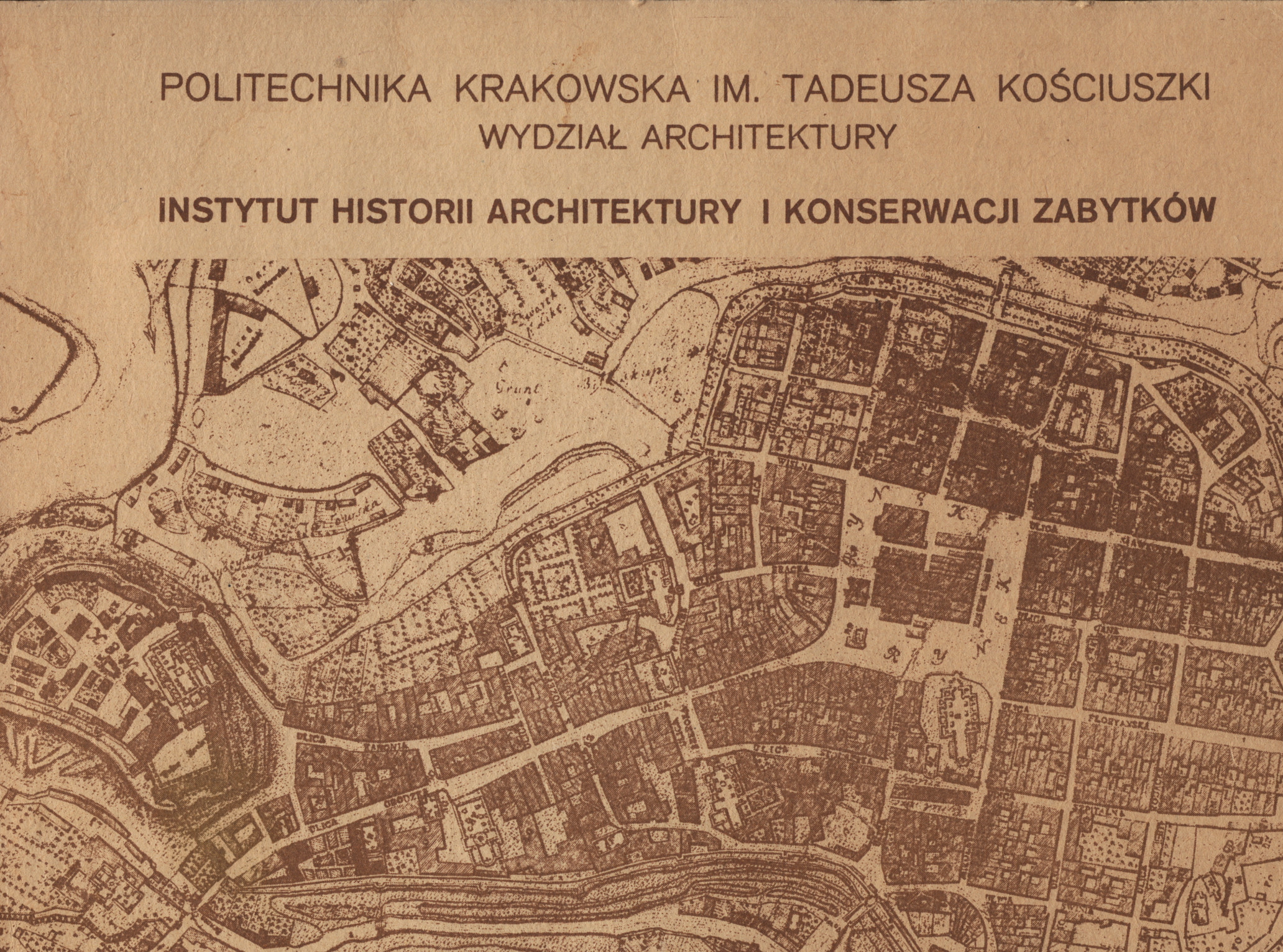 Instytut Historii Architektury i Konserwacji Zabytków : katalog wystawy prac studenckich