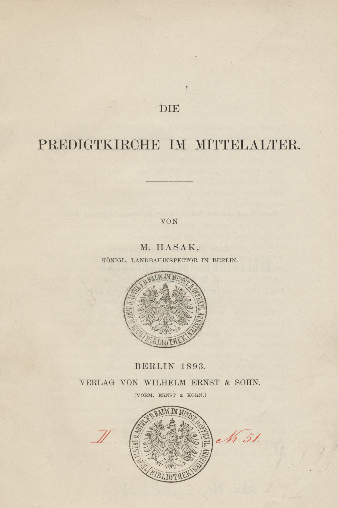Die Predigtkirche im Mittelalter
