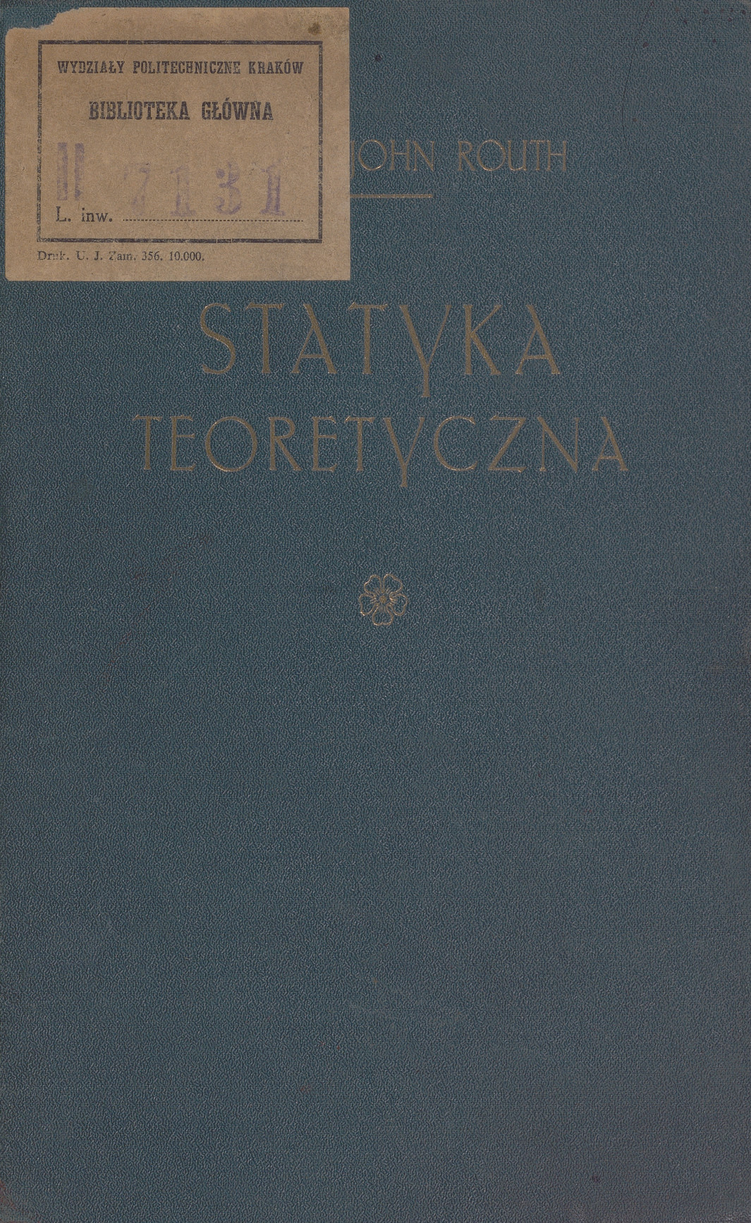 Statyka teoretyczna