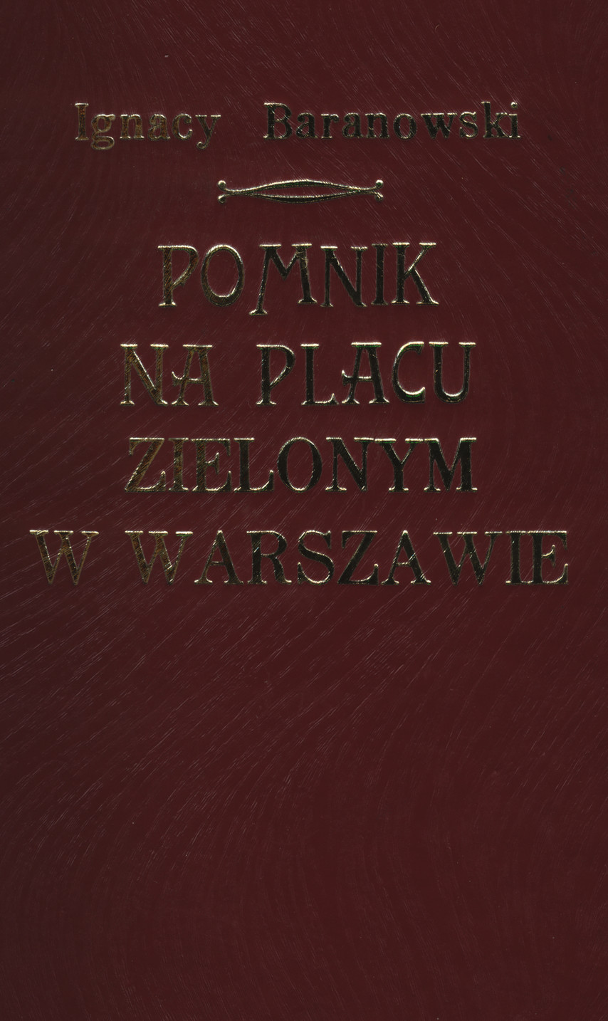 Pomnik na placu Zielonym w Warszawie