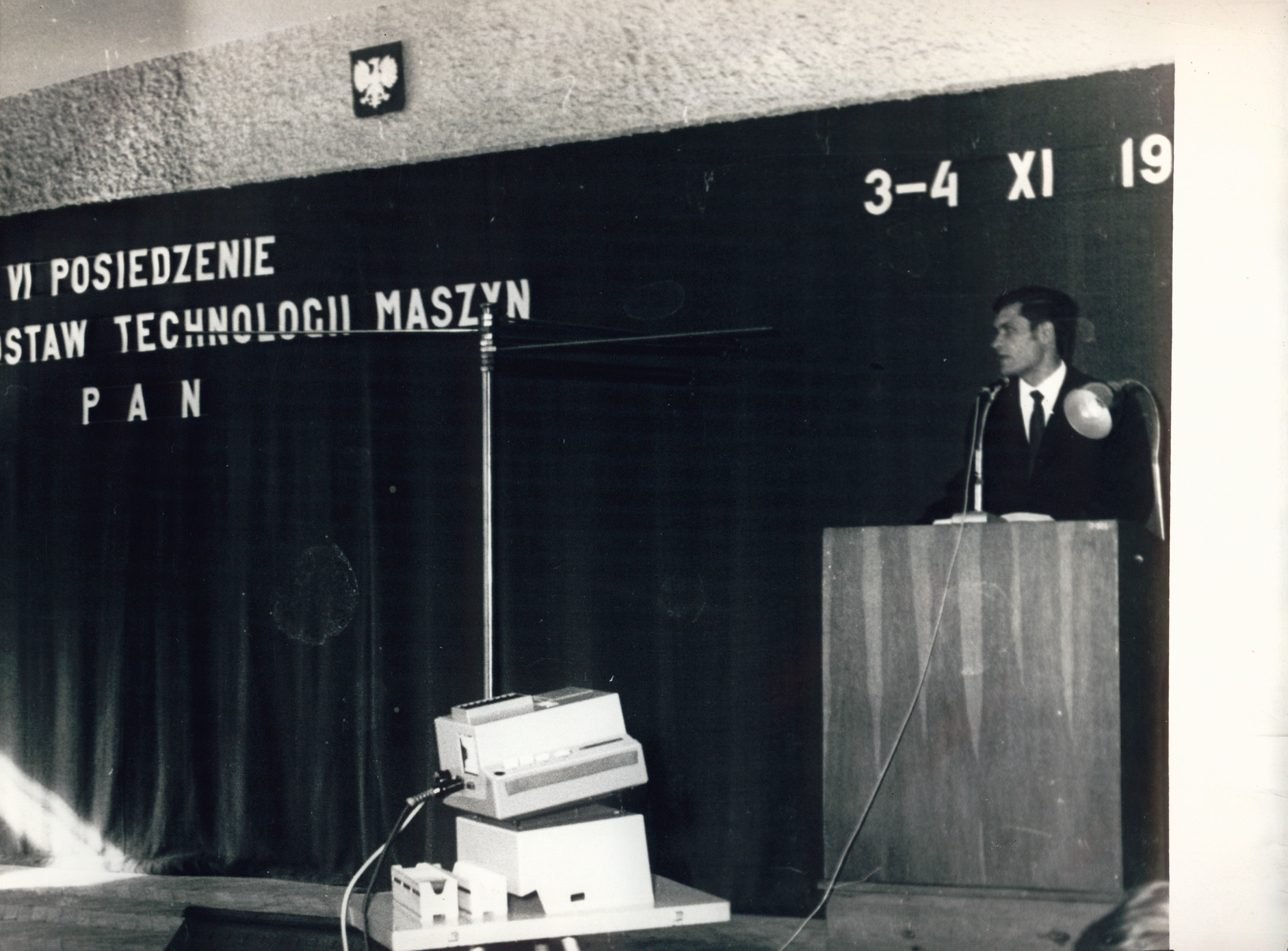 Fotografie różne : VI Posiedzenie Sekcji Podstaw Technologii Maszyn PAN, 3-4.XI.1969