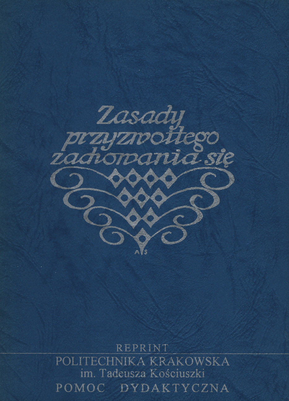 Zasady przyzwoitego zachowania się : reprint