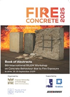 Book of Abstracts: 8th International RILEM Workshop on Concrete Behaviour due to Fire Exposure