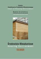 Środowisko Mieszkaniowe = Housing Enviroment, nr 53
