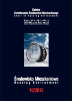 Środowisko Mieszkaniowe = Housing Environment, nr 10
