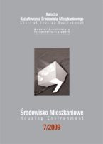 Środowisko Mieszkaniowe = Housing Environment, nr 7