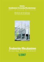 Środowisko Mieszkaniowe = Housing Environment, nr 5